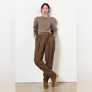 BA&SH PAOLO PLEATED TROUSERS